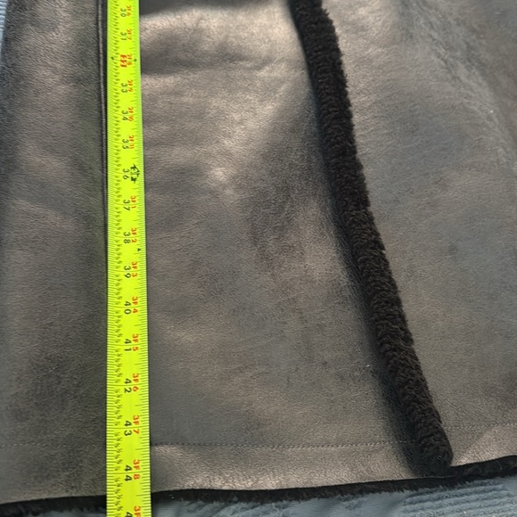 I.N.C. Men's Classic-Fit Faux-Shearling Double-Breasted Overcoat Silver Size XXL - Picture 12 of 12